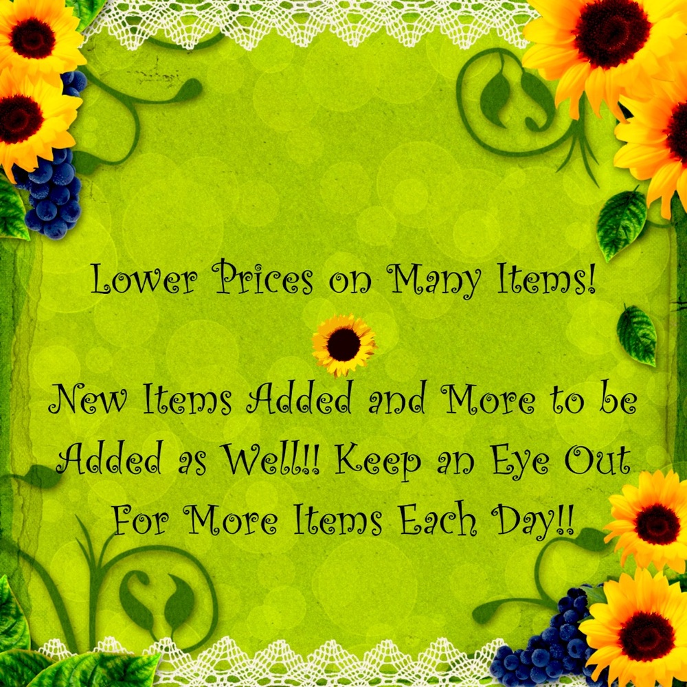 Lots and Lots of Items!!